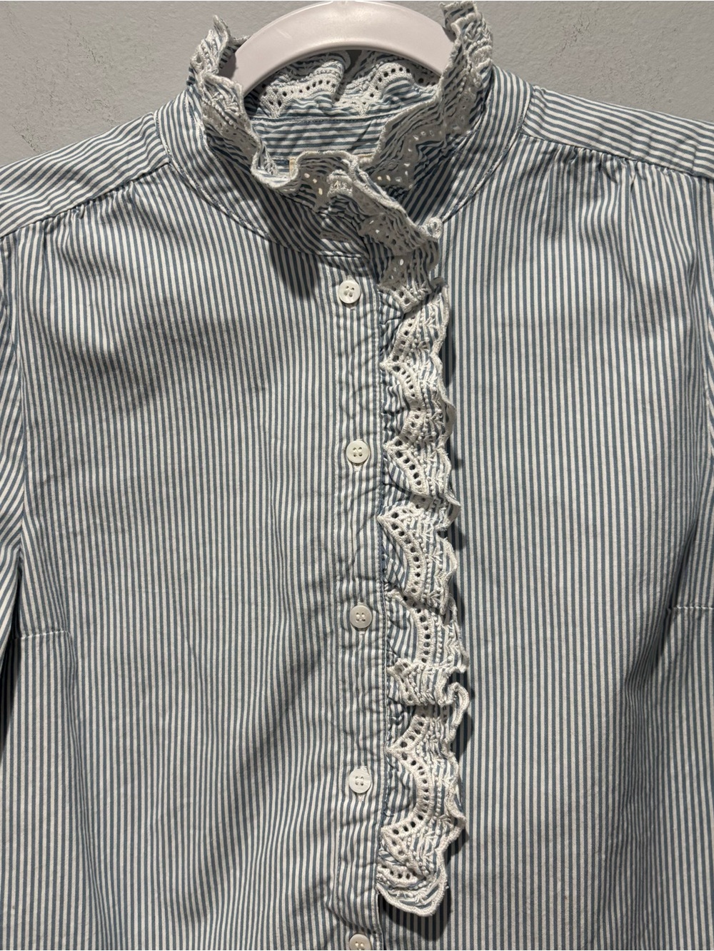 Sezane Chlo striped button down shirt - Picture 4 of 7